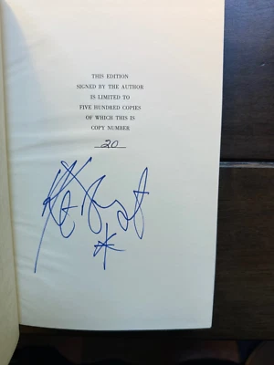Palm Sunday by Kurt Vonnegut .SIGNED  Limited Edition  1st Edition. (One of 500) Foto 1 de 4