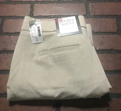 Dress Barn Roz & Ali Secret Agent Tummy Control Dress Crop Pants Women's Size 10 - Image 1 of 4