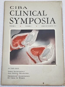 1952 CIBA Clinical Symposia Medical Book Frank Netter M.D. Illustrations 1952 #2 - Bild 1 von 9