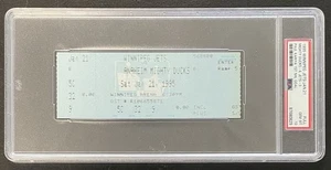 January 21 1995 Jets v Ducks Full Ticket Paul Kariya 1st NHL Goal PSA 10 POP 1 - Picture 1 of 3