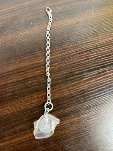 GUCCI TRADEMARK ENGRAVED .925 STERLING SILVER ROUND CHARM BRACELET. Retail $355 - Picture 1 of 7