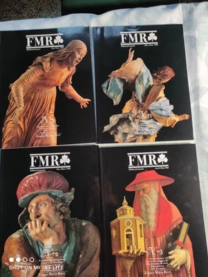 Lot de 4 revues d’art FMR (Franco Maria Ricci) N° 70 à 73 1997/1998 - Photo 1/4