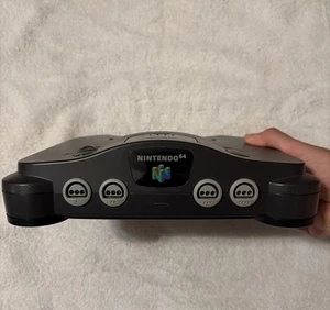 Nintendo 64 N64 Game Console Only NUS-001 Black - Tested & Working - Bild 1 von 8