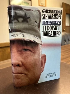 It Doesn't Take a Hero: The Autobiography; Norman Schwarzkopf | HC DJ 1st Ed - Imagen 1 de 21
