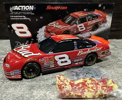2001 Dale Earnhardt Jr Budweiser Talladega Win 1:24 Black Window Action Nascar - Изображение 1 из 4