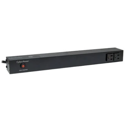 CyberPower PDU15B2F8R Basic PDU, 100-125V, 15A (Derated to 12A), 10 Outlets, 1U - Image 1 of 4