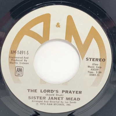 Sister Janet Brother / The Lord's 7" 45rpm M- Vinyl Soul Record 45 — 第 1/2 张图片