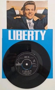 BOBBY VEE"SHARING YOU" 1962 Liberty Records Original UK 7"Single 🇬🇧  - Picture 1 of 3