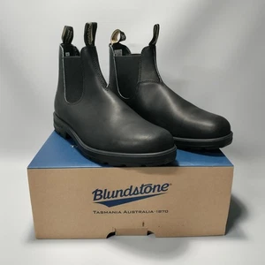 Blundstone #510 Vultan Black Chelsea Premium Leather Boots Mens NIB - Picture 1 of 7