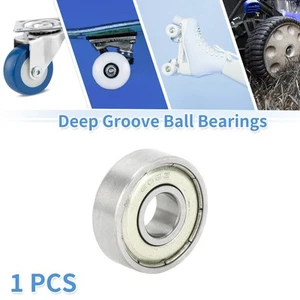 608ZZ Deep Groove Ball Bearings 8x22x7mm 1 Pc Scooter Skateboard Wheel - Picture 1 of 8