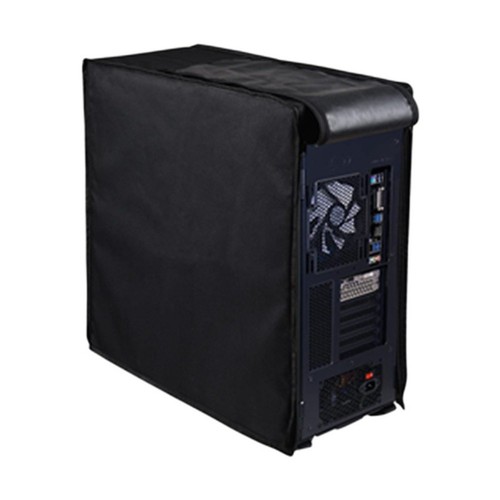 Oxford Fabric PC Dust Cover for Desktop Computer Case 62 26 52cm Black ...