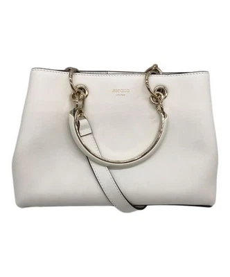 JIMMY CHOO                    Bonbon small tote bag white - Image 1 of 4