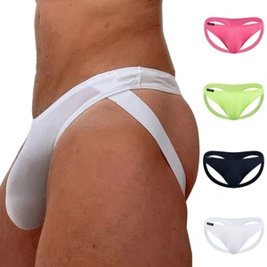 PACK de 2 calzoncillos calzoncillos calzoncillos calzoncillos tanga sexy espalda en T con correa para hombre - Imagen 1 de 28