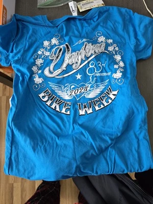 2024 Ladies Daytona Bike Week Tshirt Size Large — 第 1/2 张图片