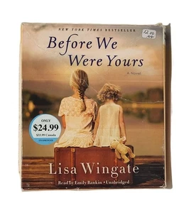 BEFORE WE WERE YOURS Lisa Wingate 2017 Audio Book 12 CDs 14.5 Hours Unabridged - Imagen 1 de 3