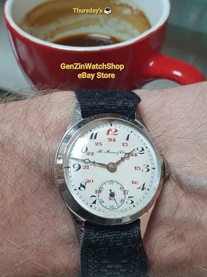 Just Fully Serviced H. MOSER & CIE 1930s-WWII Era Military Swiss Mens Watch - Image 1 of 4