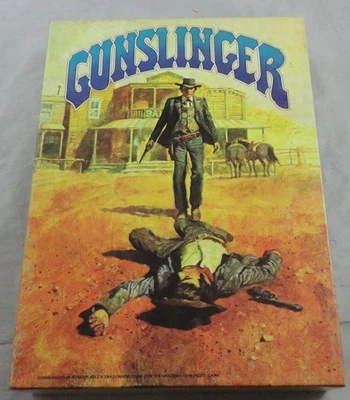 Juego de mesa Avalon Hill Gunslinger Wild West Shootout (1982) *SIN PERFORAR* Foto 1 de 3