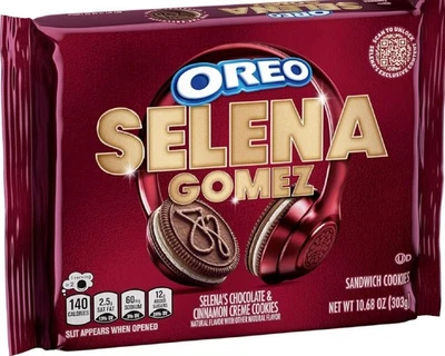Selena Gomez OREO Cookies, Chocolate and Cinnamon Creme, Limited Edition, 10.68.