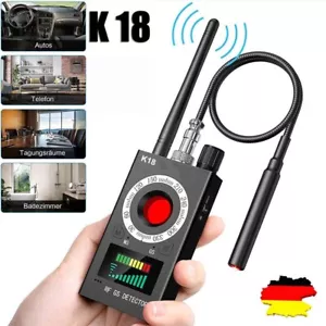 KAMERA AUFSPÜRGERÄT WANZEN FINDER DETEKTOR RF SPY BUG GSM GPS 1MHz-8000MHz Neu - Bild 1 von 13