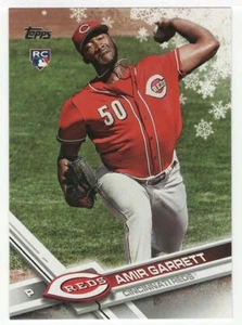 Amir Garrett RC (Baseball Card) 2017 Topps Walmart Holiday Snowflake # 96 Mint - Picture 1 of 1