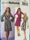 Butterick B5454 Misses Wrap Dress Pattern 3 Sleeves Size 8-10-12-14 Sewing