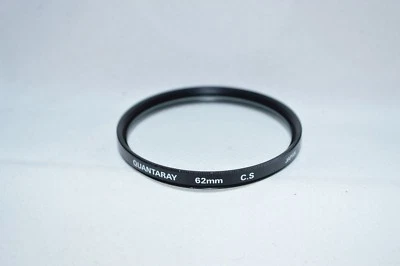 Quantaray 62 mm C.S. (Cross Screen) Screw-In Filter Made in Japan (U2-2) - Image 1 of 3