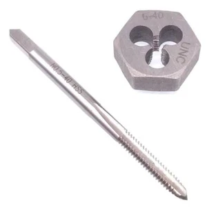 US Stock HSS 5-40 Tap & 5-40 Hexagon Die Thread Right Hand Set - Picture 1 of 4