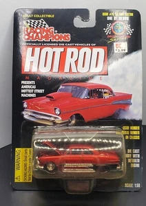 RACING CHAMPIONS 🏁 HOT ROD MAG ● 1950 FORD CUSTOM 🏁 1:58 DIECAST CAR 🚨 NIP! - Bild 1 von 5