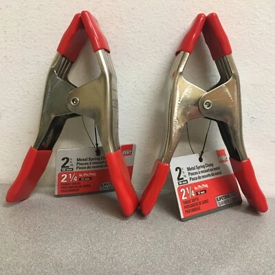 Bessey XM5 2 pulgadas Abrazadera de resorte 33 lb paquete de 2 Foto 1 de 2