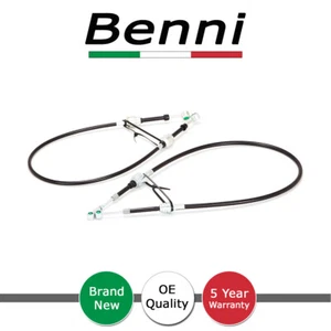 Benni FITS FIAT PUNTO (1999-2005) 1.2 1.4 2X GEAR SELECTOR LINKAGE CABLES - Bild 1 von 2