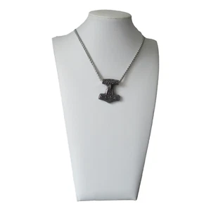 Mjölnir Halskette Thor Wikinger Schmuck Skandinavien 304 Edelstahl Modeschmuck - Bild 1 von 2