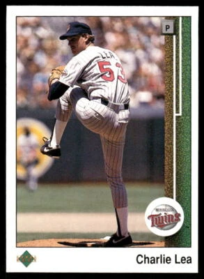 Charlie Lea 1989 Upper Deck #81 Minnesota Twins - Image 1 of 2