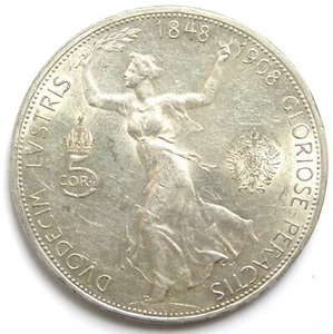 [R2959] 5 korony 1908, Franciszek Józef i. (1848-1916) - Zdjęcie 1 z 2