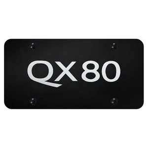 Infiniti QX80 Laser Etched Logo License Plate - Picture 1 of 7