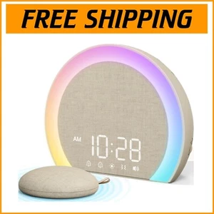 Innovative Digital Alarm Clock with Bed Shaker & USB Charging - Heavy Sleepers - Picture 1 of 10