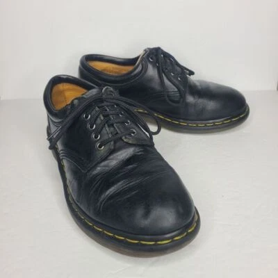 Vintage Dr. Martens Oxford Black Low Shoes Unisex 6M 7W - Image 1 of 4