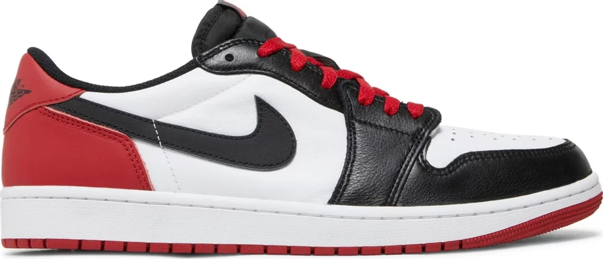 Jordan 1 Retro OG Low Black Toe for Sale | Authenticity Guaranteed
