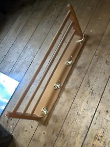 Garderobe,Wandgarderobe,Hutablage,Aufhängung,50/60er Jahre - Bild 1 von 6