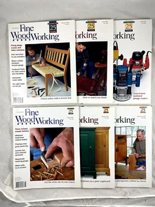Taunton’s Fine Woodworking Magazine Vintage - 2001 - Full Year - 6 Issues - Picture 1 of 21