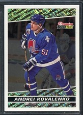 1993-94 Topps Premier Black Gold - #17 - Andrei Kovalenko - Quebec Nordiques