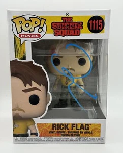 Joel Kinnaman "The Suicide Squad" SIGNED 'Rick Flag' 1115 Funko Pop Figure ACOA - Picture 1 of 6