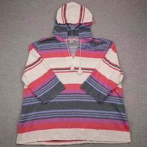 Tommy Bahama Hoodie Women’s XL Cover Up 3/4 Sleeve %100 Cotton Beach Resort Wear - Picture 1 of 15