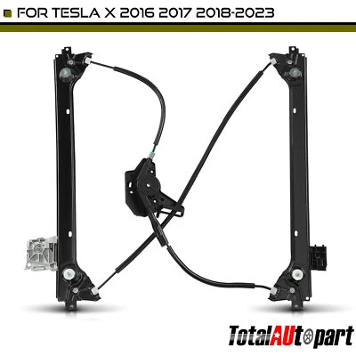 Regulador de ventana eléctrico para Tesla X 2016 2017 2018 2019-2023 conductor delantero izquierdo Foto 1 de 4