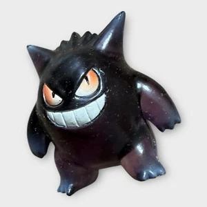 Gengar Pokemon Figure TOMY 1999 Vintage Clear Purple Figure - Picture 1 of 6