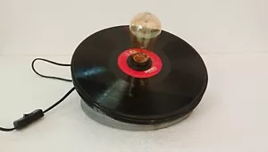 Vintage Lighting Fixtures Fixture Recycling Vinyl LP Records Home Office Gift - Picture 1 of 5