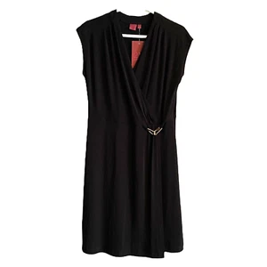 212 COLLECTION WOMENS DRESS Large BLACK Classic Basic SLEEVELESS - Picture 1 of 11