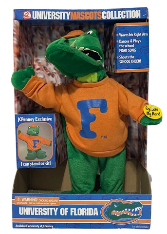 VINTAGE Gemmy Mascots Collection University of Florida Dancing Singing Cover