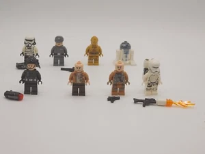 Star Wars Lego Minifigure Lot Of 8 75207 75149 7518875103 75202 2 Read  - Picture 1 of 9