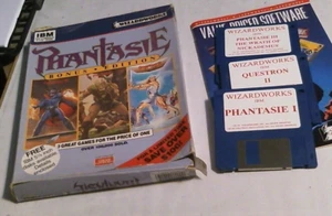 Phantasie Bonus Edition IBM 3.5” 1990 Phantasie I, III & Questron II SSI game - Picture 1 of 2