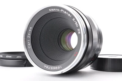 Carl Zeiss Makro Planar T* 50mm f/2 ZE Excellent+5 Canon EF mount Y1008 - Image 1 of 4